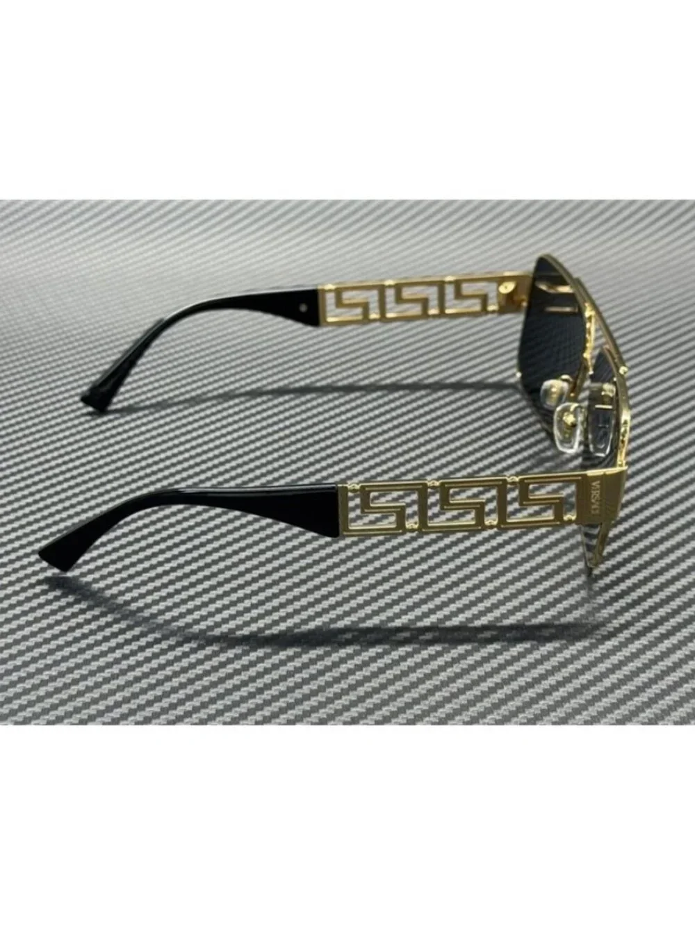 New Versace Men  Gold Sunglasses 61-13-145